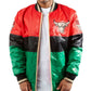 75th Anniversary Chicago Bulls Color Block Satin Jacket