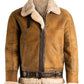 B3 shearling Brown Mens aviator jacket B3 shearling Brown Mens aviator jacket