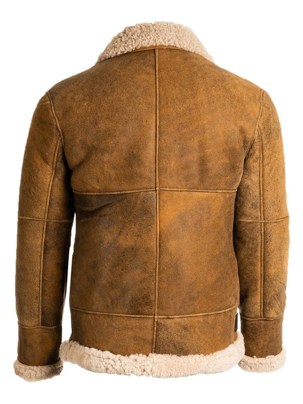 B3 shearling Brown Mens aviator jacket B3 shearling Brown Mens aviator jacket