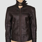 Women Shearling Aviator Bomber Jacket