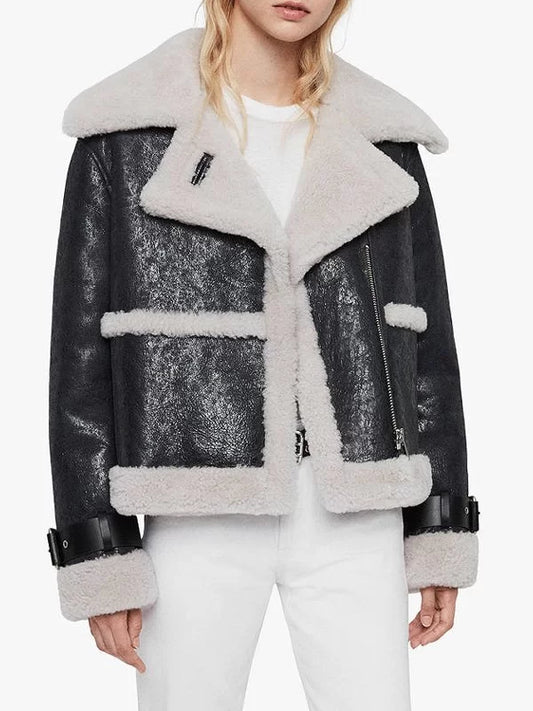 Women’s Arlo Shearling Leather Jacket