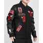 Chicago Bulls Animal Patches Varsity Jacket