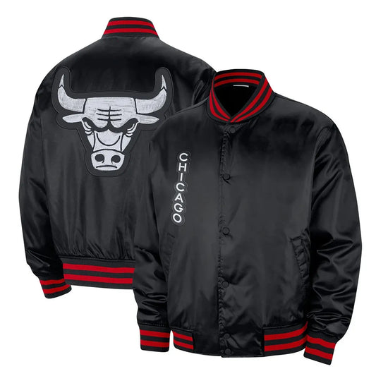 Chicago Bulls Black City Edition Prime Jacket