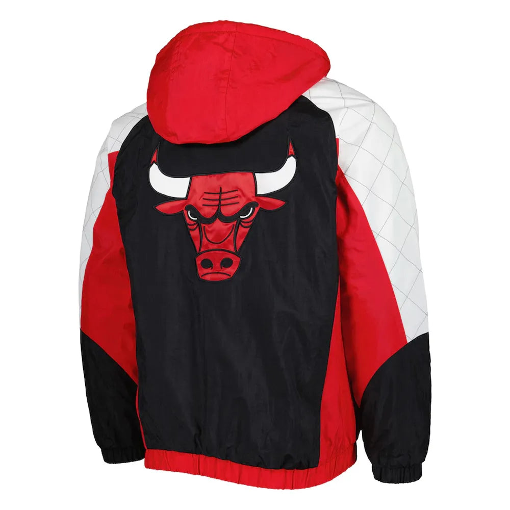 Chicago Bulls Body Check Half-Zip Hooded Jacket