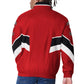 Chicago Bulls Captain Red Varsity Satin Jacket