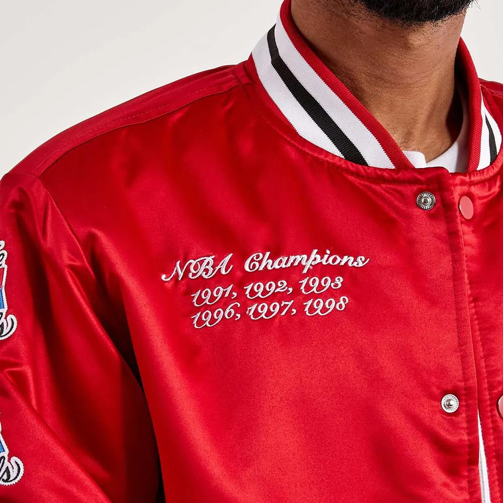 Chicago Bulls Championship Red Jacket