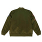 Chicago Bulls Flight Green Satin Jacket