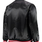 Chicago Bulls Hardwood Classics Raglan Satin Black Jacket