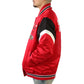 Chicago Bulls Heavyweight Red Satin Jacket