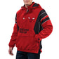 Chicago Bulls Red Home Team Half-Zip Hooded Jacket