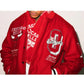 OVO Chicago Bulls Varsity Red Wool Jacket