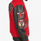 Varsity Chicago Bulls Black and Red Jacket