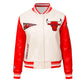 Retro Classic Rib Chicago Bulls Varsity Jacket