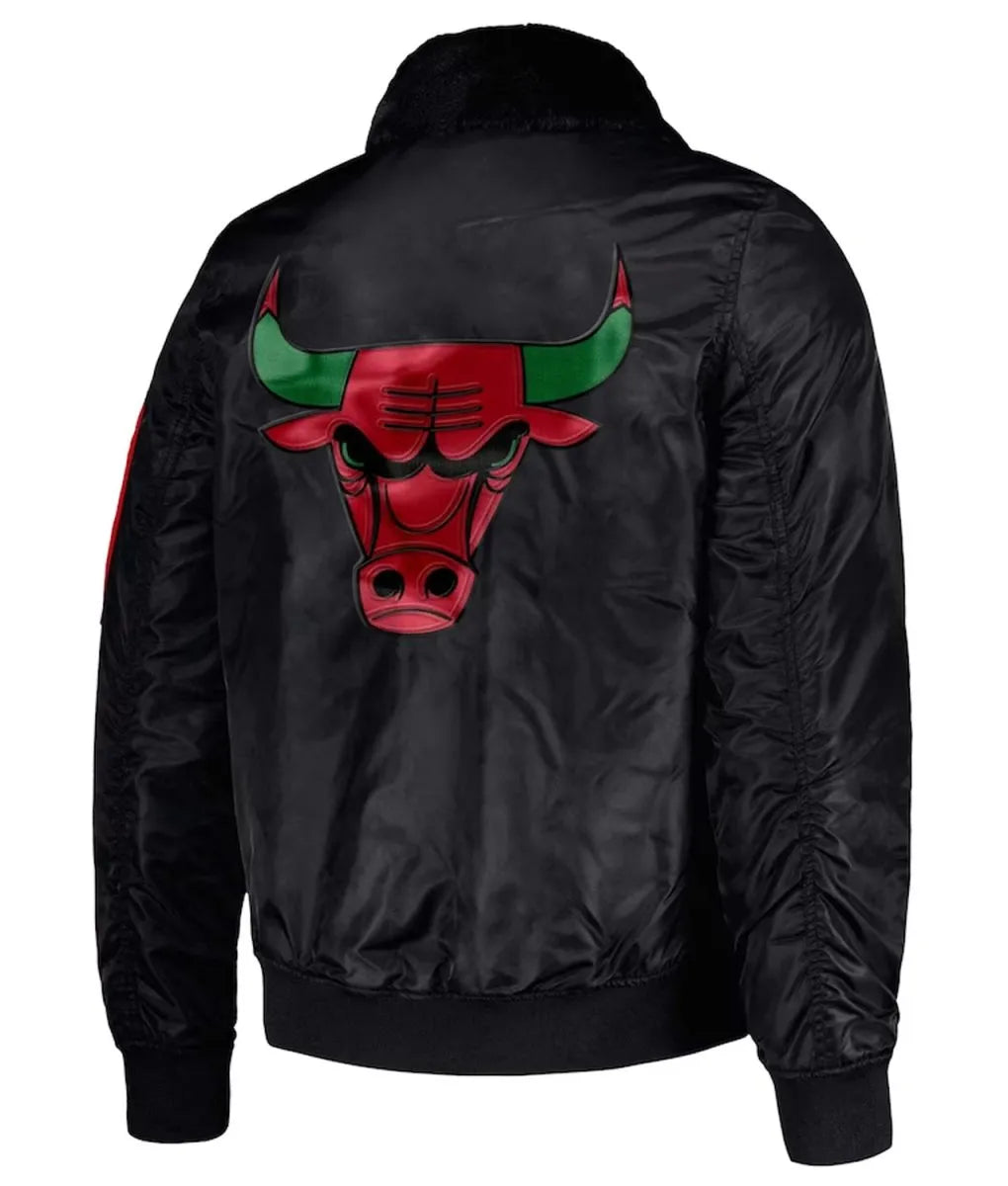 Chicago Bulls Ty Mopkins Black Jacket