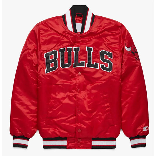 Chicago Bulls Classic Red Jacket Rated 4.67 out of 5 based on 3customer ratings