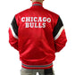 Chicago Bulls Heavyweight Red Satin Jacket