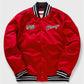 Chicago Bulls Heavyweight Red Satin Jacket