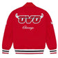 OVO Chicago Bulls Varsity Red Wool Jacket