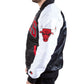 Tri-Color Chicago Bulls Varsity Satin Jacket