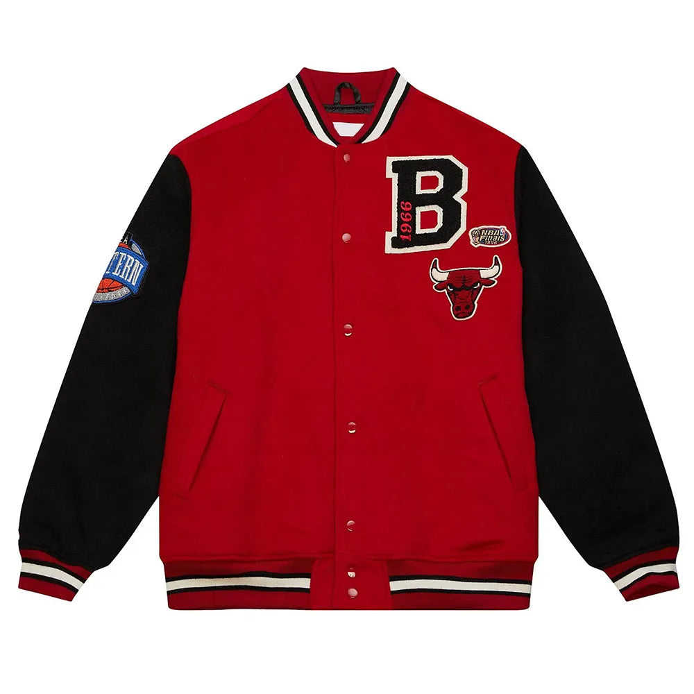 Chicago Bulls Team Legacy Varsity Jacket