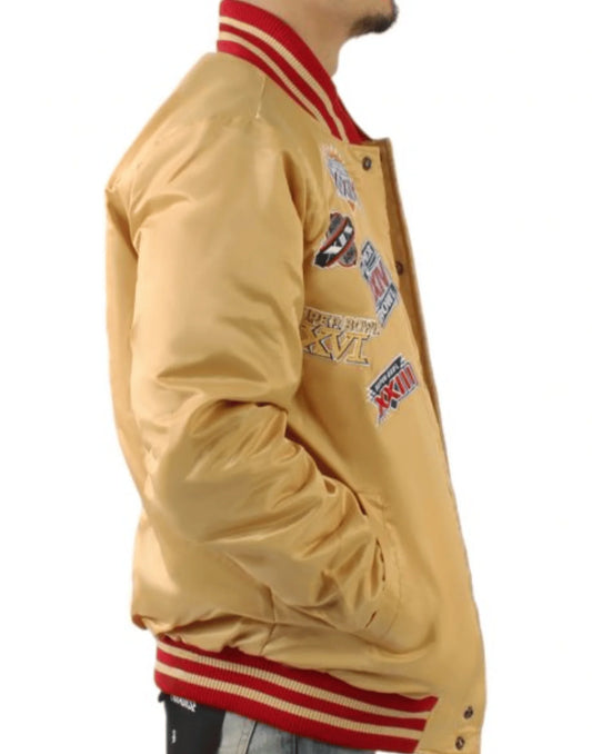 San Francisco 49er Super Bowl Gold Jacket