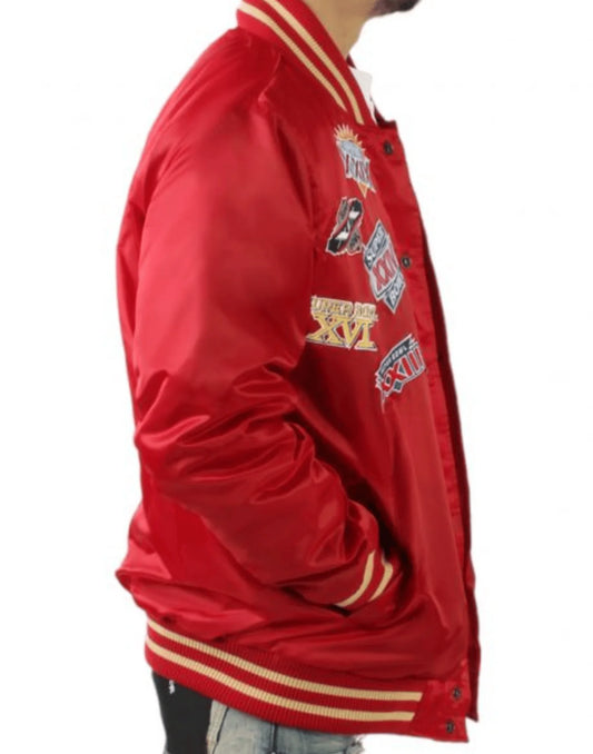 San Francisco Red 49ers Super Bowl Jacket