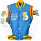 Southern University Motto 2.0 Jacket Sky Blue & White