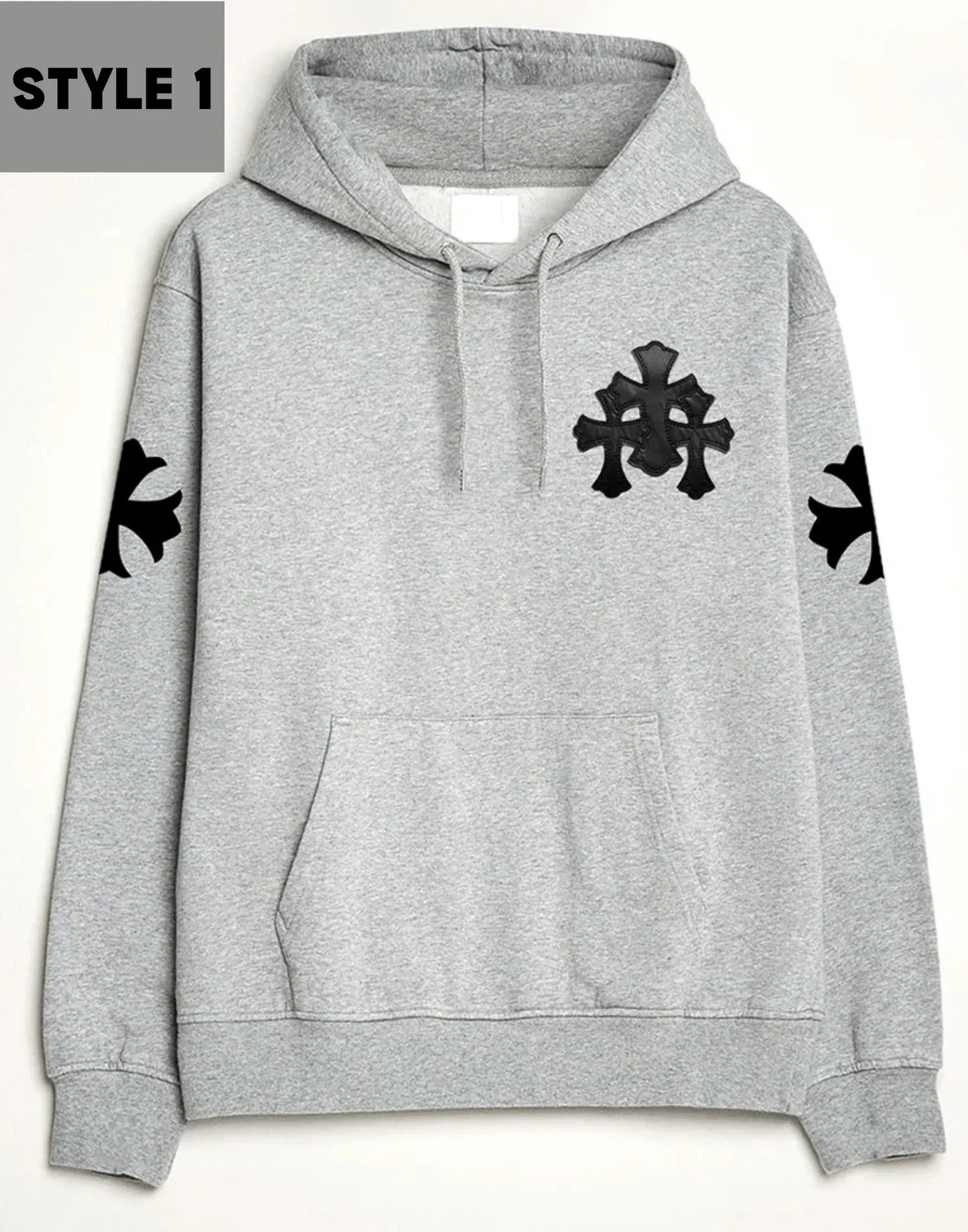 Chrome Hearts Grey Hoodie