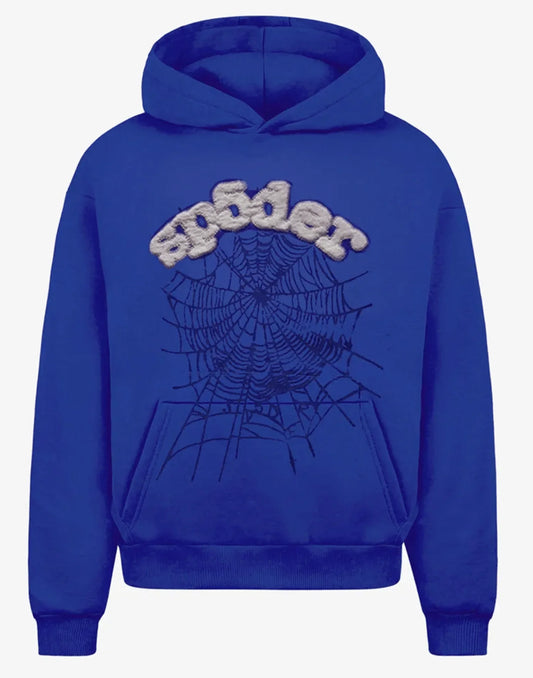 Sp5der Websuit Blue Hoodie