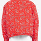 Red Bandana Puffer Jacket