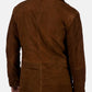 Men’s Brown Sheriff Suede Jacket