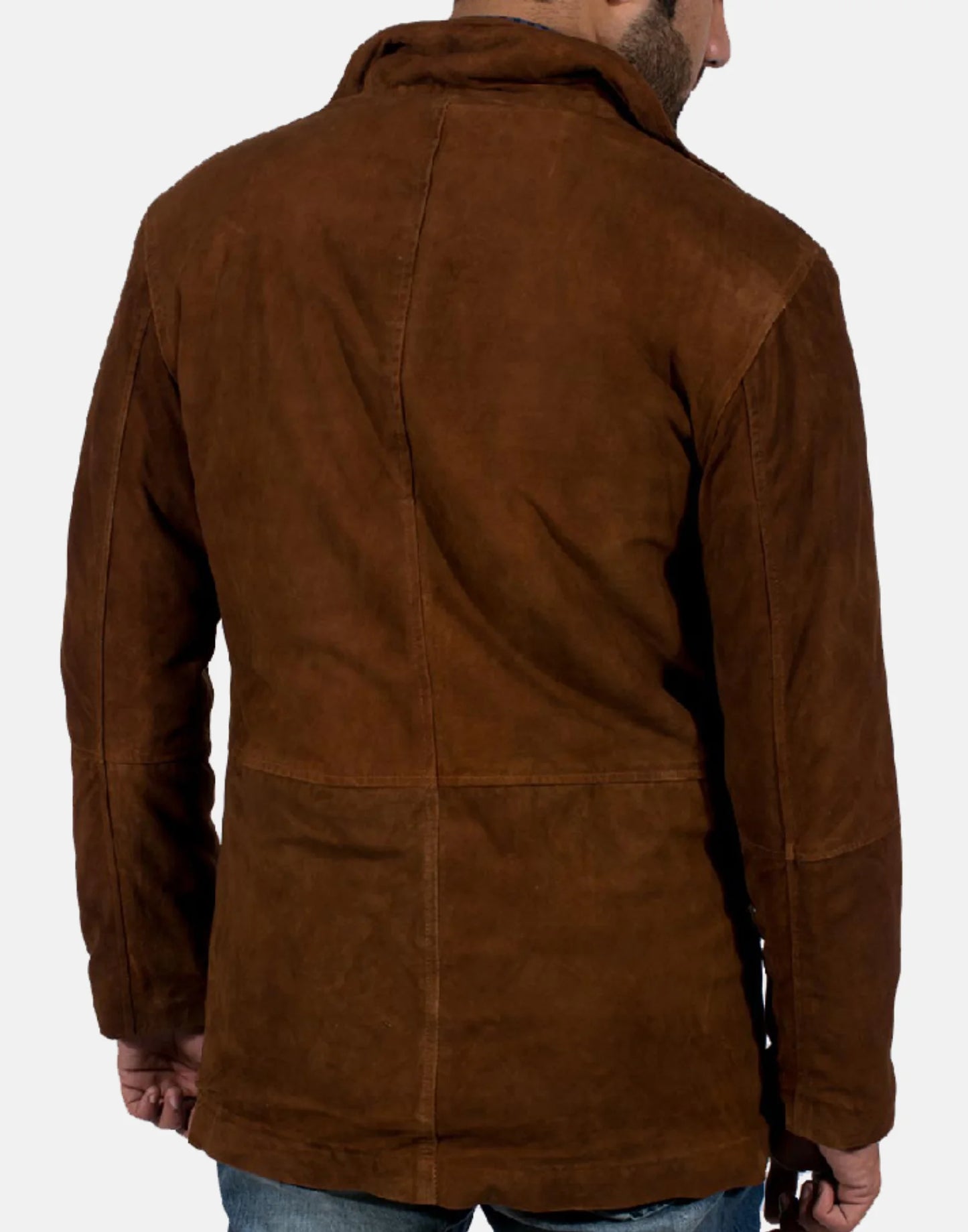 Men’s Brown Sheriff Suede Jacket