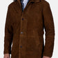 Men’s Brown Sheriff Suede Jacket