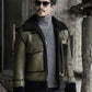 Mens Green RAF Flying Pilot Shearling Leather Jacket