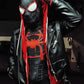 Spider‑Man Miles Morales Biker Hoodie Jacket