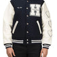 Human Made Letterman Black and White Varsity Jacket