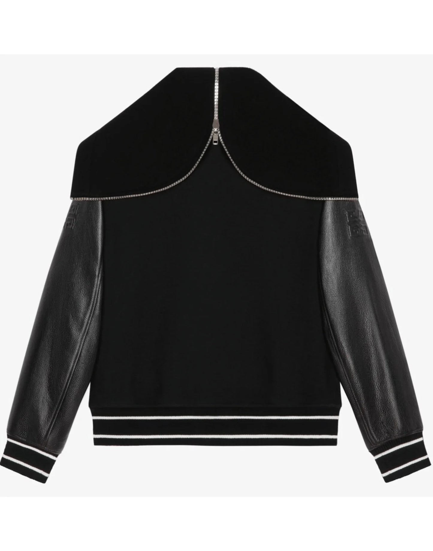 Black Classic Givenchy Letterman Jacket