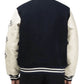 Human Made Letterman Black and White Varsity Jacket