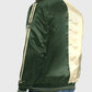 Milwaukee Bucks Varsity Satin Off White/Green Jacket