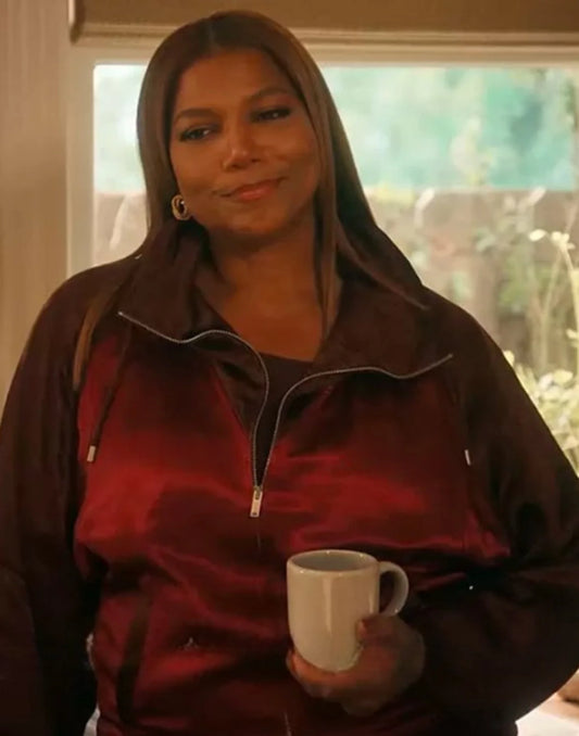 Queen Latifah The Equalizer S03 Satin Jacket