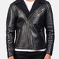 Black Alberto Shearling Leather Jacket