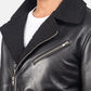 Black Alberto Shearling Leather Jacket