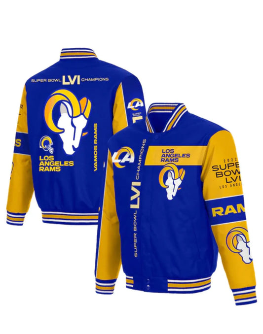 Los Angeles Rams Super Bowl LVI Champions Jacket