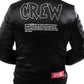 Crew Patches Black Bomber Jacket