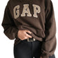 GAP Brown Pullover Hoodie