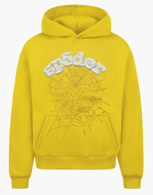 Sp5der Websuit Yellow Hoodie