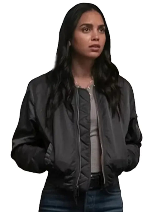 Melissa Barrera Bomber Jacket