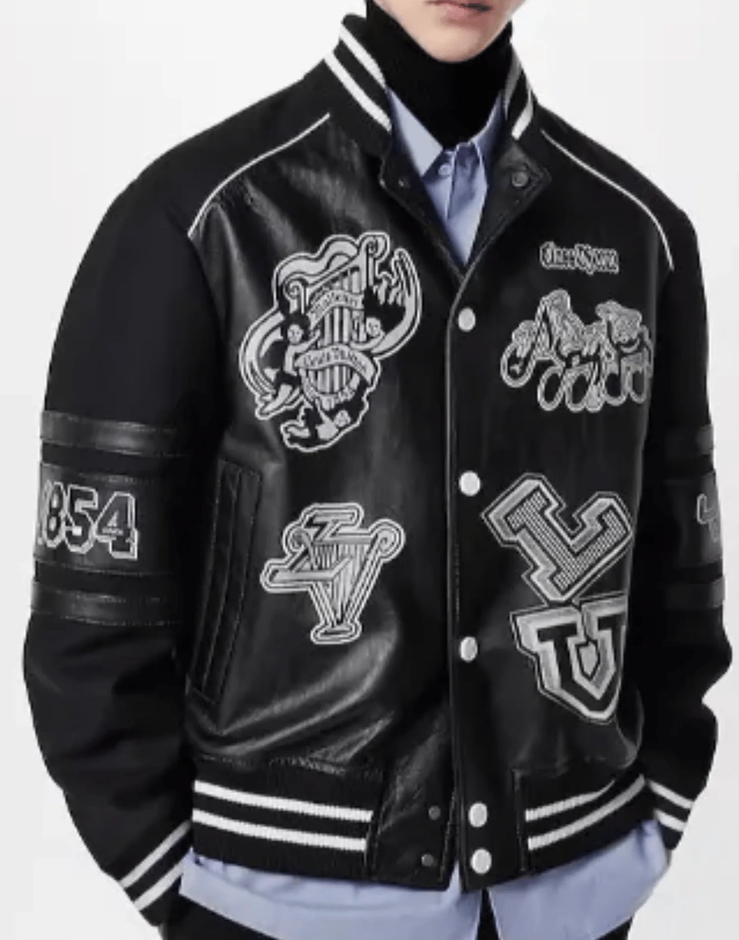 Louis Vuitton Varsity Jacket Black