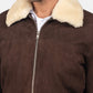 Brown Coffner Shearling Fur Jacket