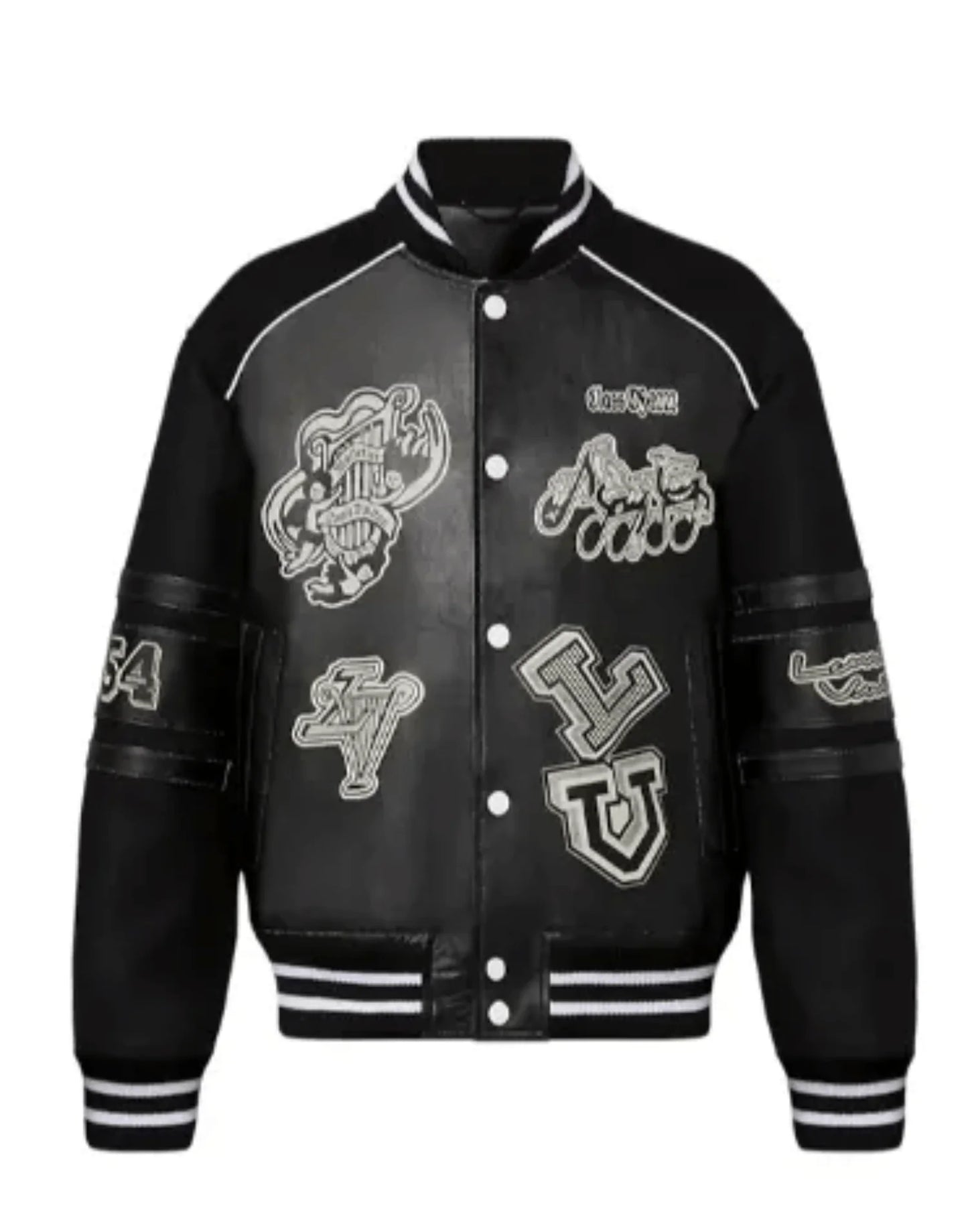 Louis Vuitton Varsity Jacket Black